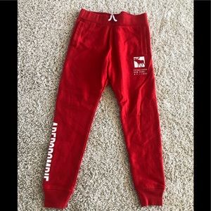 Abercrombie jogger pant. Boys.